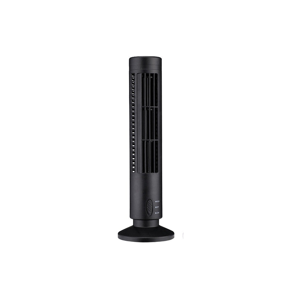 The Desk Fan — Bladeless Tower Fan with LED